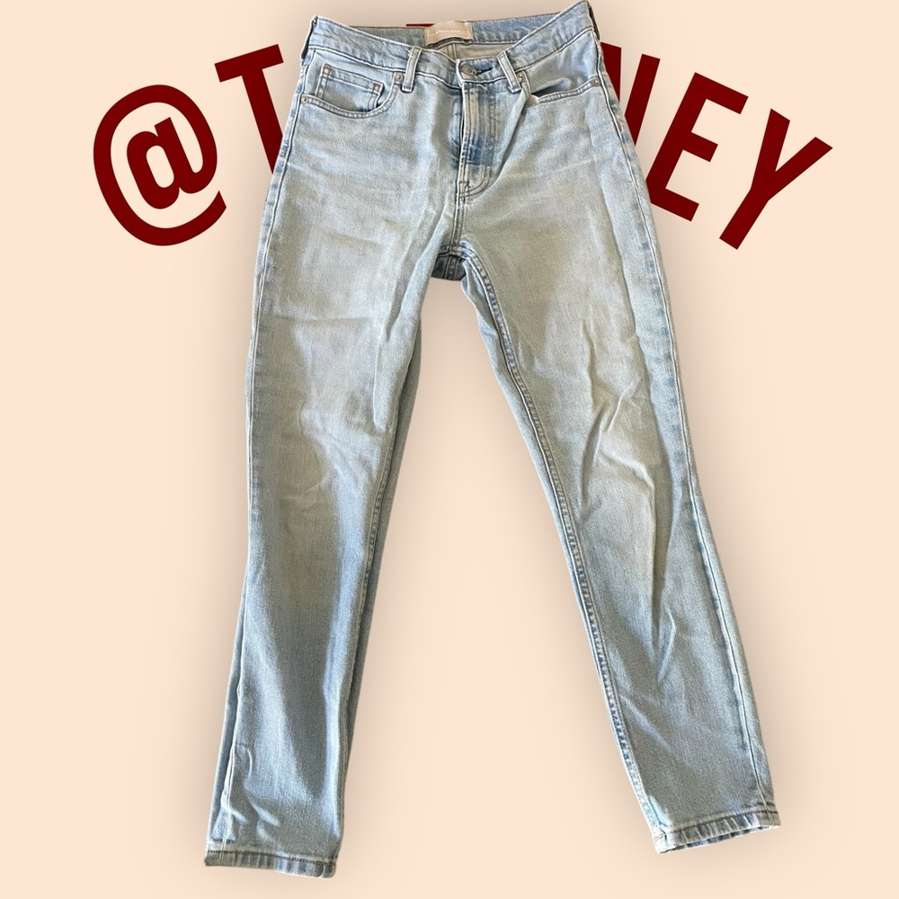 Everlane Women's Slim Jeans in Light Blue